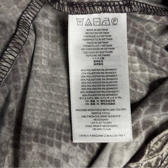 Michael Kors Sleeveless Dress Snakeskin Print Size Small - Picture 5 of 8